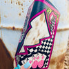 Pink Rocker Large Zippered Wallet