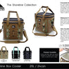 Quiksilver Hydration - Shoreline Collection Box Cooler -OG Checkerboard