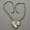 The Valentine's Day Collection- XXL White Buffalo Heart Necklace by Augustine Largo