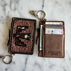 Cowhide Cutout Essentials Wallets