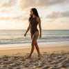 Paisley Power Mesh Insert One Piece