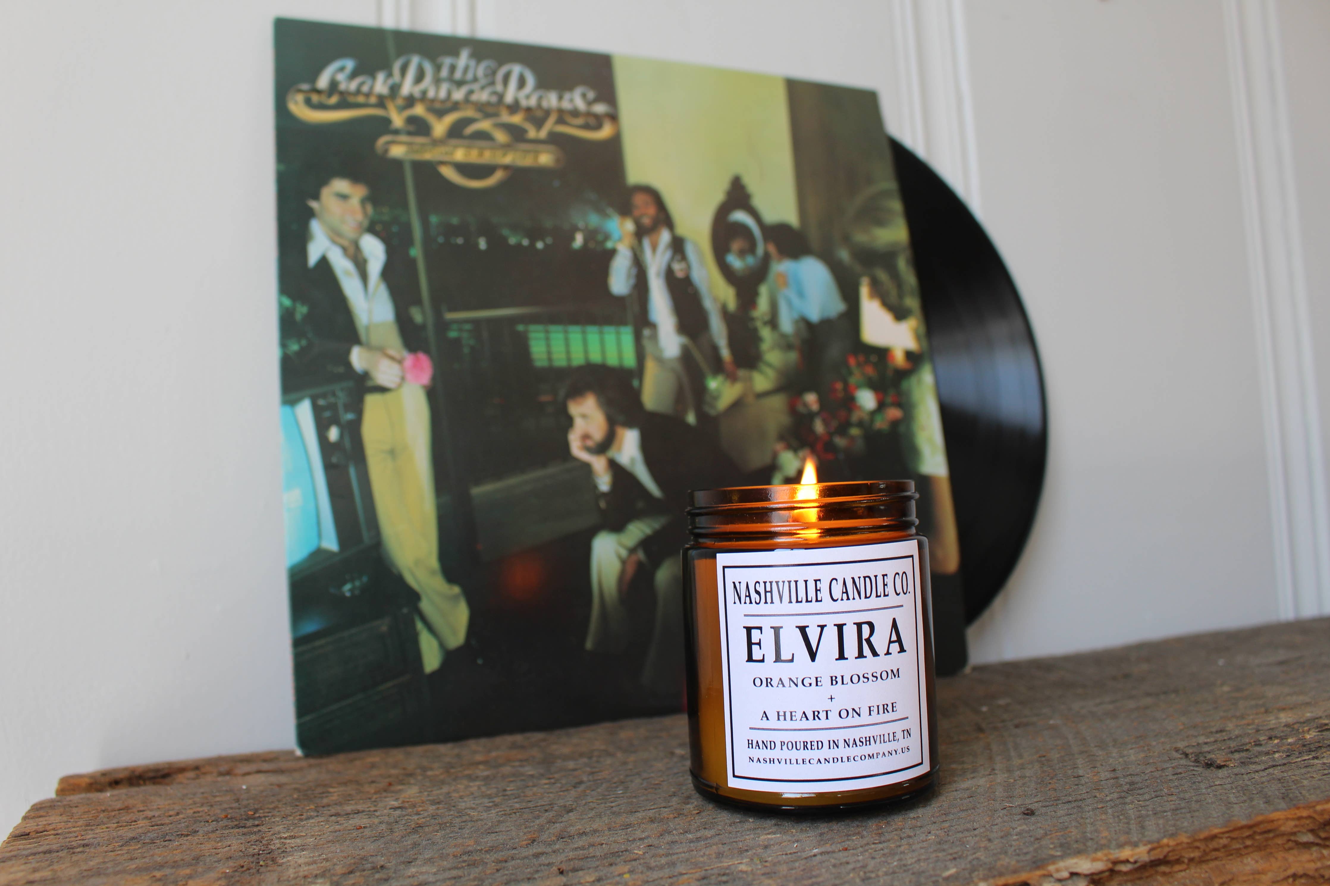 Nashville Candle Company - Elvira │Orange Blossom + A Heart on Fire