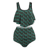 Punchy Shooters Plus Size Tankini