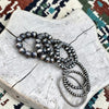 4mm-12mm Sterling Pearl Stretch Bracelets