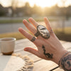 White Buffalo Statement Ring- 7 Ida & Jay