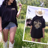 Livin' In The New World With An Old Soul-FRONT AND BACK Tee