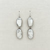 T. Skeets White Buffalo Earrings – 2.25”