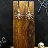 Lucille Platero Sterling Spider Earrings